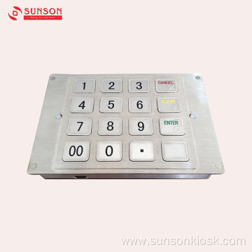 Small Size Encrypted pinpad for Unmanned Payment Kiosk